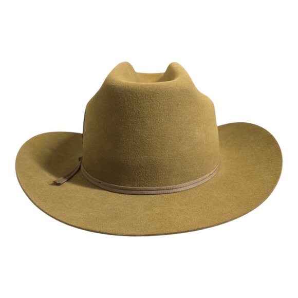 Stetson Range WF2050 4X Beaver Hat in Acorn 3" Brim Size 7 3/8 w/ Box Made USA - Picture 5 of 16